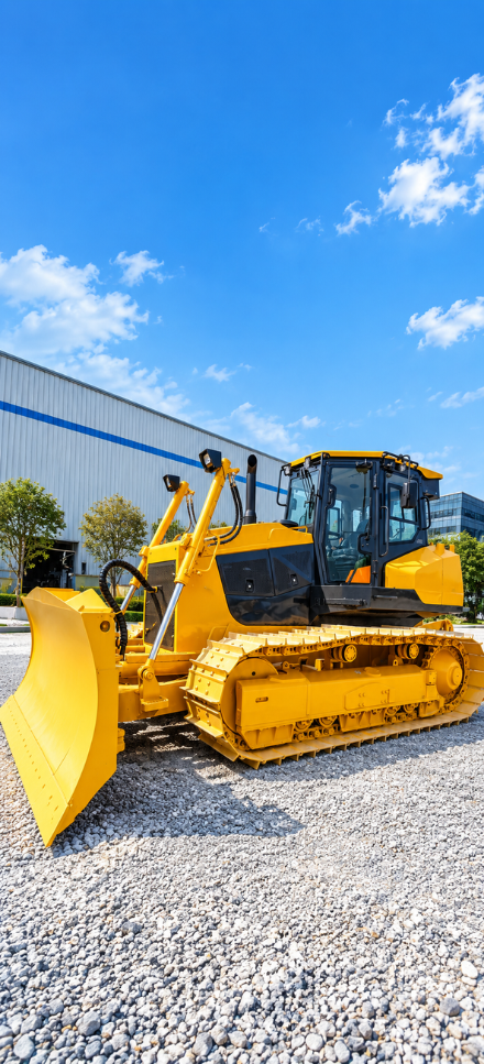 Construction equipment on site